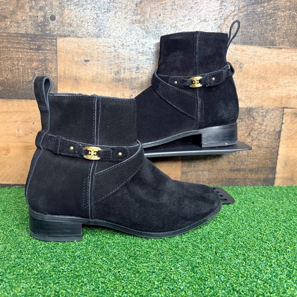 Sam Edelman Black‎ Suede Blair Boots Girls Size 3